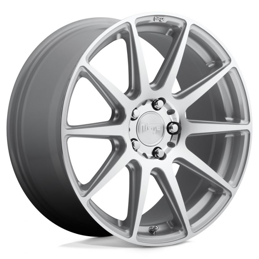 Niche Wheels<br>Essen Gloss Silver Machined (20x9)